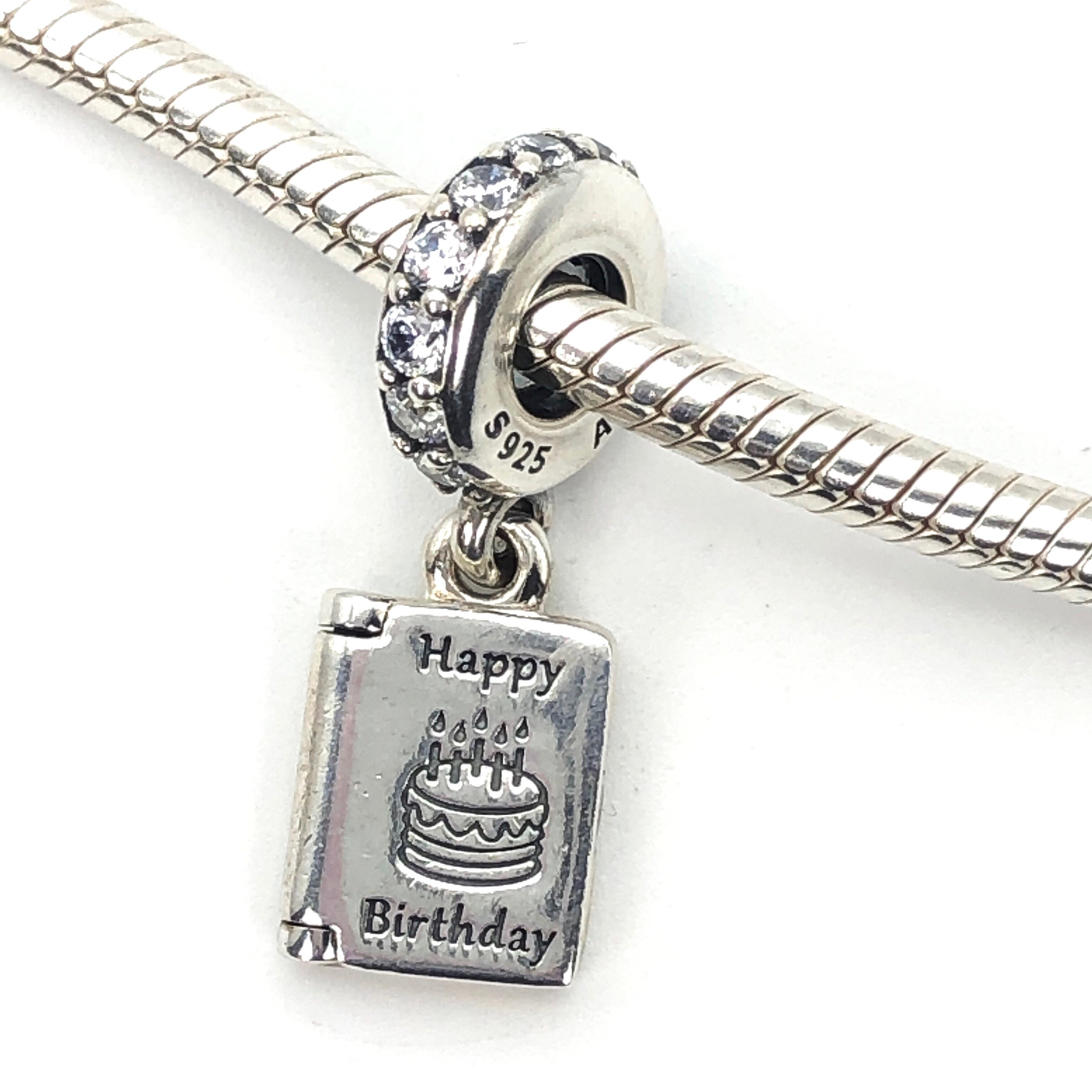 Happy Birthday Gift Pandora Charm 70th Birthday 70th Birthday