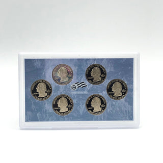 2009 U.S. 18-Coin Proof Set With State Quarters And Presidential One Dollar Coin Set And Lincoln Bicentennial One Cent Coins