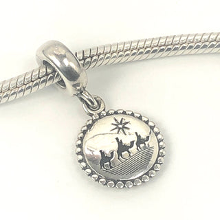Pandora Three Kings Gift of the Magi Christmas Sterling Silver Dangle Charm