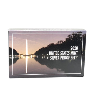 2020-S U.S. Mint Silver Proof Set With Five Silver America the Beautiful National Parks Quarters