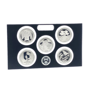 2020-S U.S. Mint Silver Proof Set With Five Silver America the Beautiful National Parks Quarters
