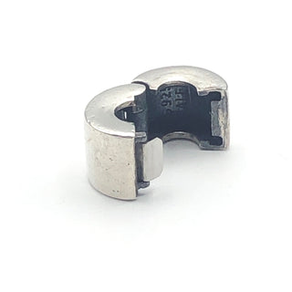 PANDORA Smooth Plain S925 ALE Sterling Silver Clip Charm