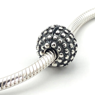 PANDORA Studded Sterling Silver Clip Charm