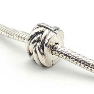 PANDORA Braided Sterling Silver Clip Charm