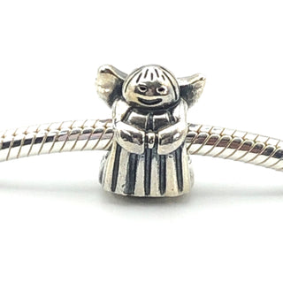 PANDORA ANGEL CHARM Bead #790337 Sterling Silver Retired