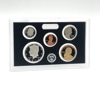2016-S U.S. Mint Silver Proof Set/Five America the Beautiful Silver Quarters/Presidential 1 Dollar Coin Proof Set