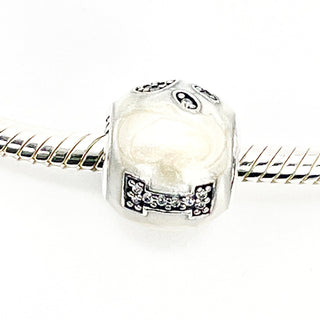 Pandora I Love My Pets Sterling Silver Charm With Enamel And Clear Zirconia