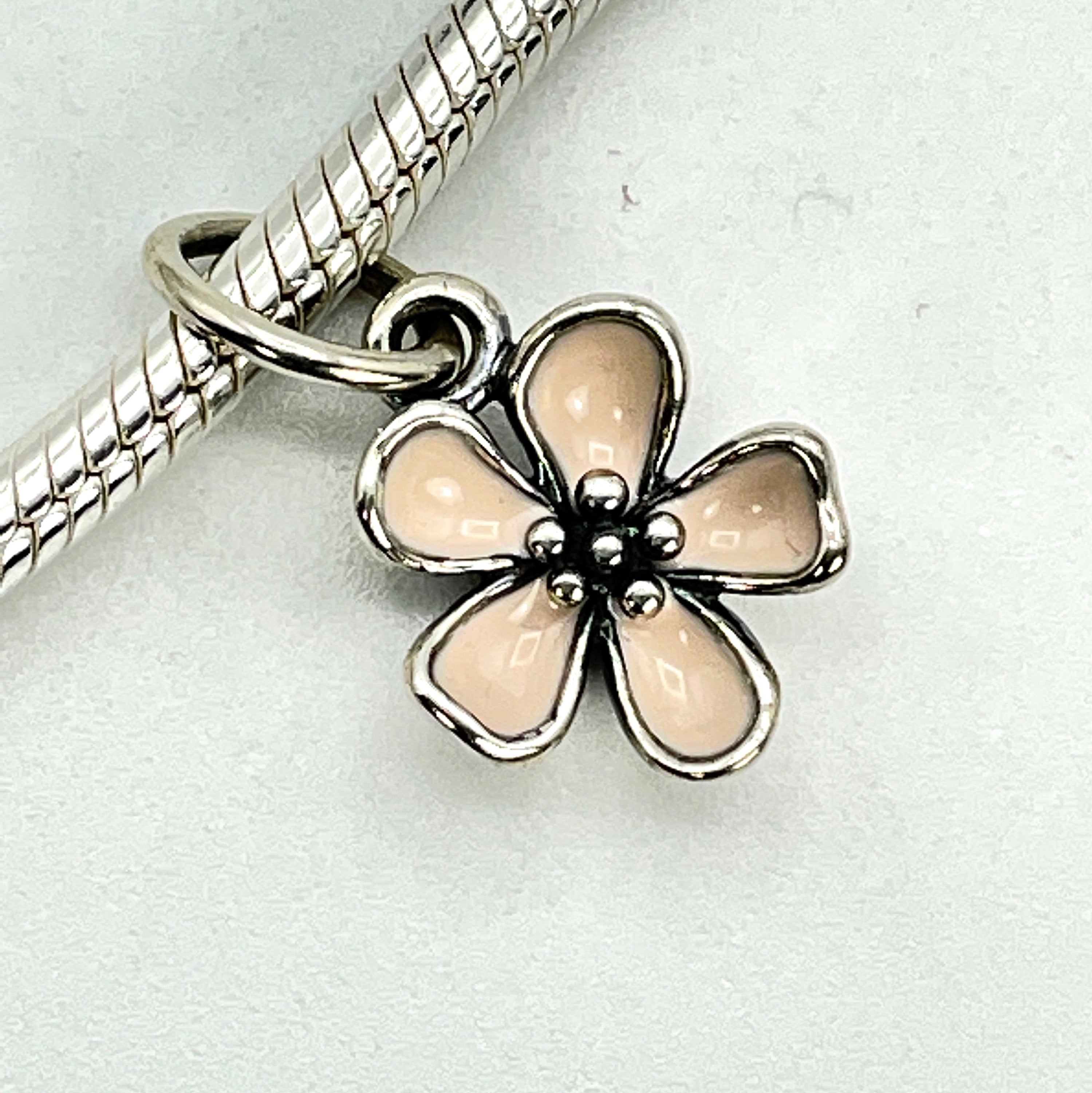 Hallmark Fine Jewelry October Flower of the Month Pendant in Sterling