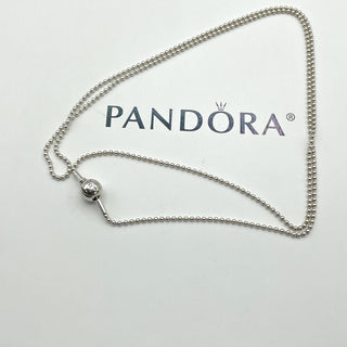 Pandora ESSENCE Beaded Sterling Silver Necklace