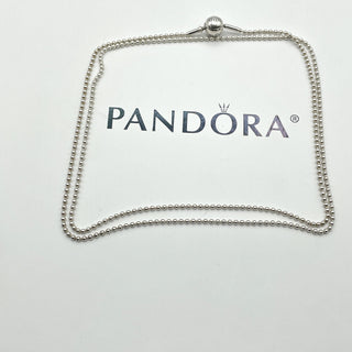 Pandora ESSENCE Beaded Sterling Silver Necklace