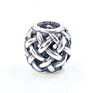 PANDORA Forever Entwined Sterling Silver Charm Openworks Bead