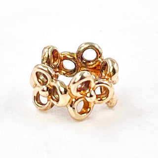 PANDORA 14K Gold Trinity Spacer Charm