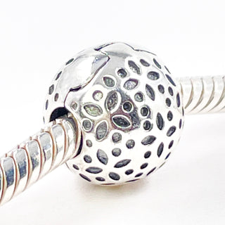 Pandora Art Nouveau Lace Sterling Silver Clip Charm