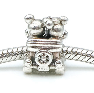 PANDORA Disney Mickey And Minnie Vintage Car Sterling Silver Charm