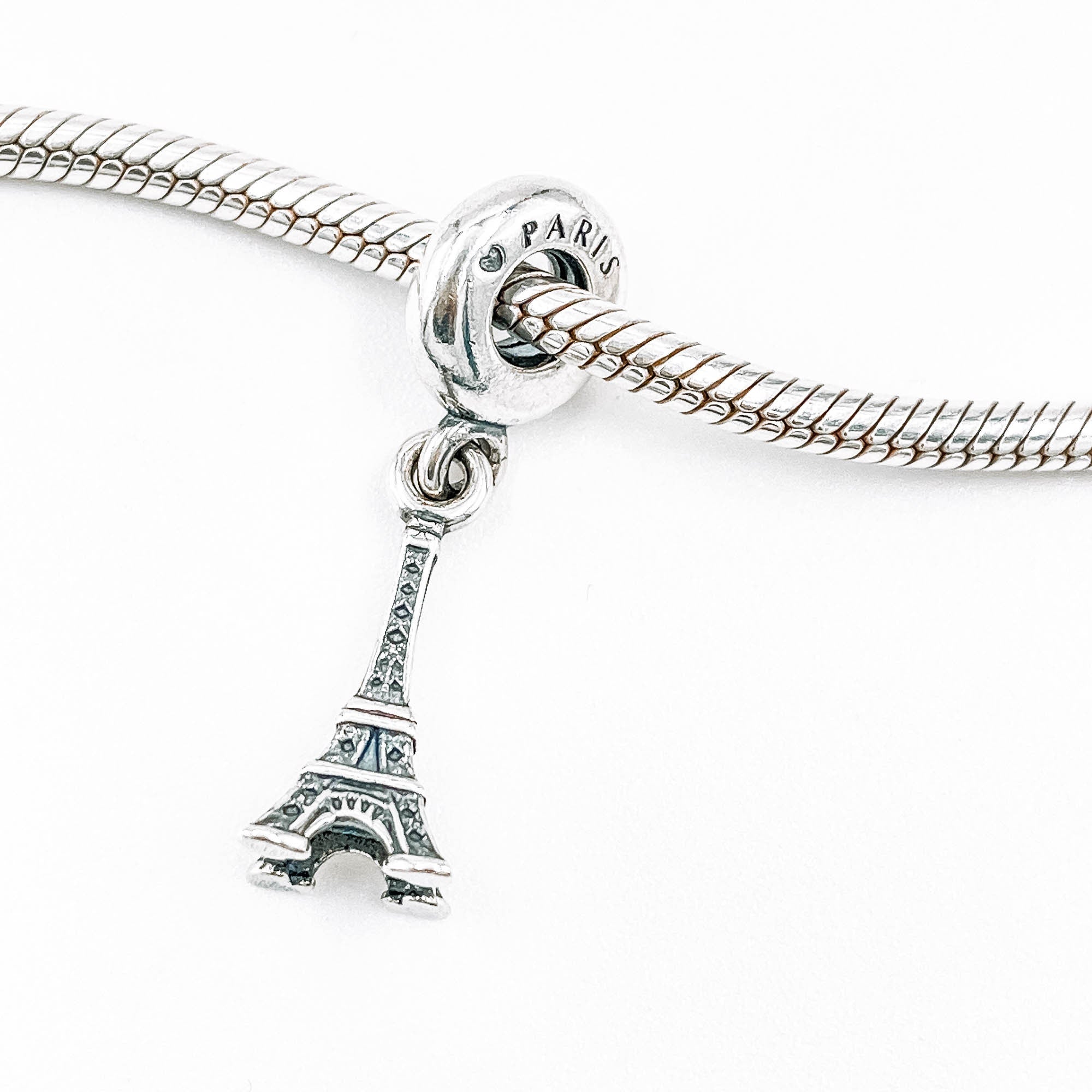 PANDORA Eiffel Tower Sterling Silver Charm France Icon – Collectors