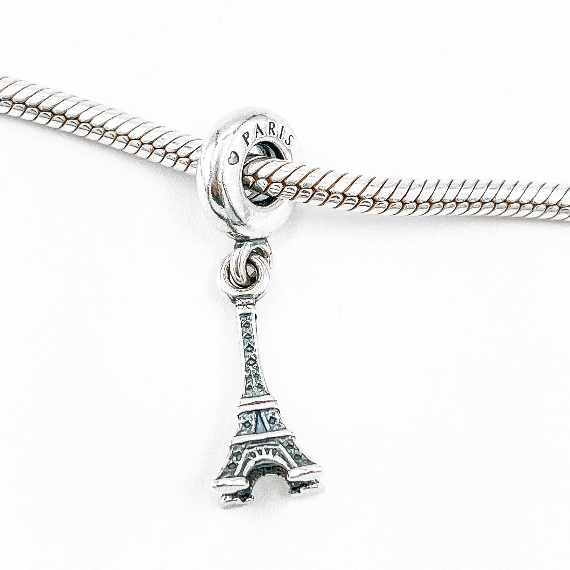 PANDORA Eiffel Tower Sterling Silver Charm France Icon – Collectors