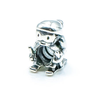 CHAMILIA Bunny Hill Skier Sterling Silver Charm Bead