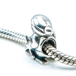 CHAMILIA Bunny Hill Skier Sterling Silver Charm Bead