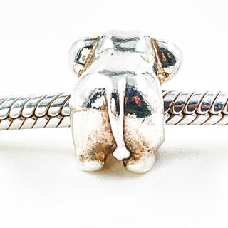 PANDORA Lucky Elephant Sterling Silver Charm Animal Bead