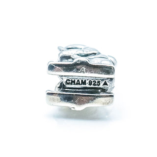 CHAMILIA Bunny Hill Skier Sterling Silver Charm Bead
