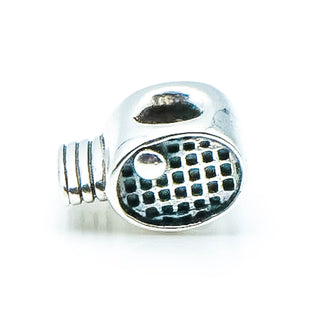 CHAMILIA Sterling Charm Bead Tennis Racket GD-10