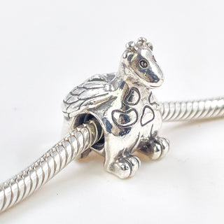 PANDORA Extremely RARE “Winniper” Sterling Silver Staff Charm