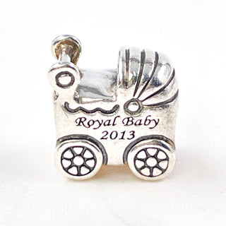 PANDORA RARE Limited Edition Royal Baby 2013 Sterling Silver Charm