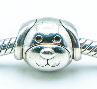PANDORA Devoted Dog Sterling Silver Animal Charm