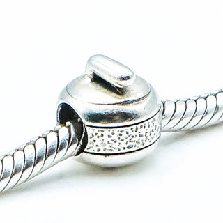 OHM Beads Curling Sterling Silver Charm