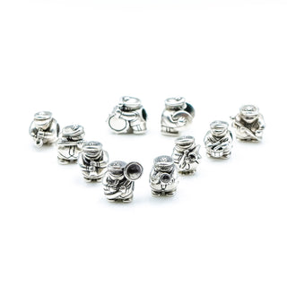 OHM Beads Marching Band Sterling Silver Charm Set of Ten