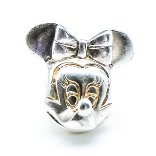 CHAMILIA Minnie Mouse Head Sterling Silver Charm