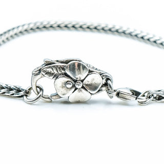 TROLLBEADS Big Flower Sterling Silver Lock