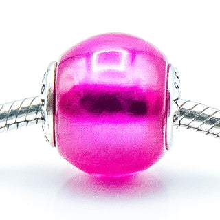 Pandora RARE ESSENCE Passion Sterling Silver Charm With Synthetic Ruby