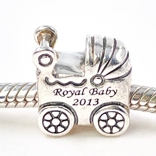 PANDORA RARE Limited Edition Royal Baby 2013 Sterling Silver Charm