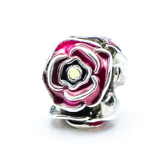 CHAMILIA Simply Posey Sterling Silver Charm Bead With Pink Enamel