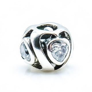 CHAMILIA Mother's Heart Sterling Silver Charm