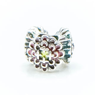 CHAMILIA Blooming Zinnia Sterling Silver Charm