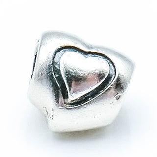 CHAMILIA Heart in a Heart Sterling Silver Charm