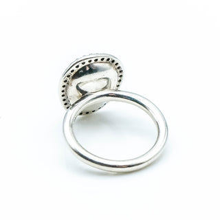 PANDORA Glamorous Legacy Amethyst Sterling Silver Ring Size 6