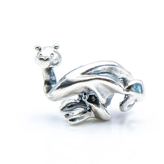 TROLLBEADS Lucky Dragon Bead Sterling Silver Charm