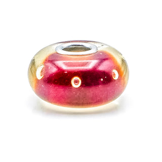 TROLLBEADS Red Bubbles Bead Sterling Silver Charm