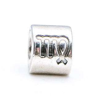 PANDORA Virgo Zodiac Sign Sterling Silver Charm
