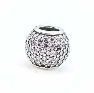 PANDORA Violet Pave Lights Sterling Silver Charm