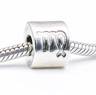 PANDORA Virgo Zodiac Sign Sterling Silver Charm