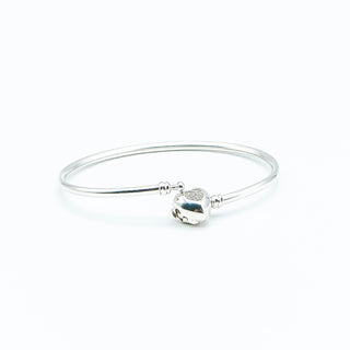 CHAMILIA Valentine Heart Clasp Sterling Silver Bangle