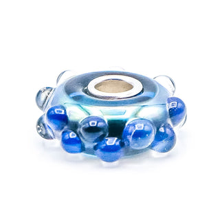 TROLLBEADS Moon Ocean Bead Sterling Silver Charm