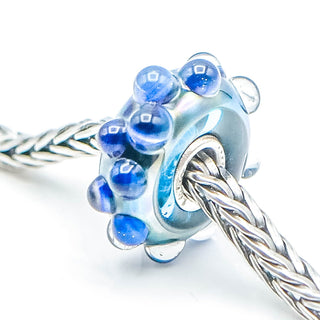 TROLLBEADS Moon Ocean Bead Sterling Silver Charm