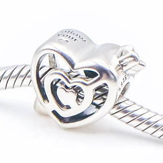 PANDORA Path to Love Sterling Silver Heart And Arrow Charm