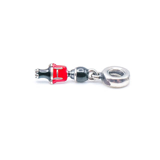 PANDORA Guard My Heart Soldier Sterling Silver Dangle Charm