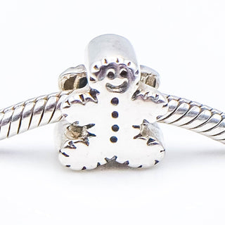 CHAMILIA Gingerbread Man Sterling Silver Charm